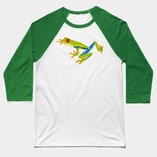 Red-Eyed Treefrog Baseball T-Shirt